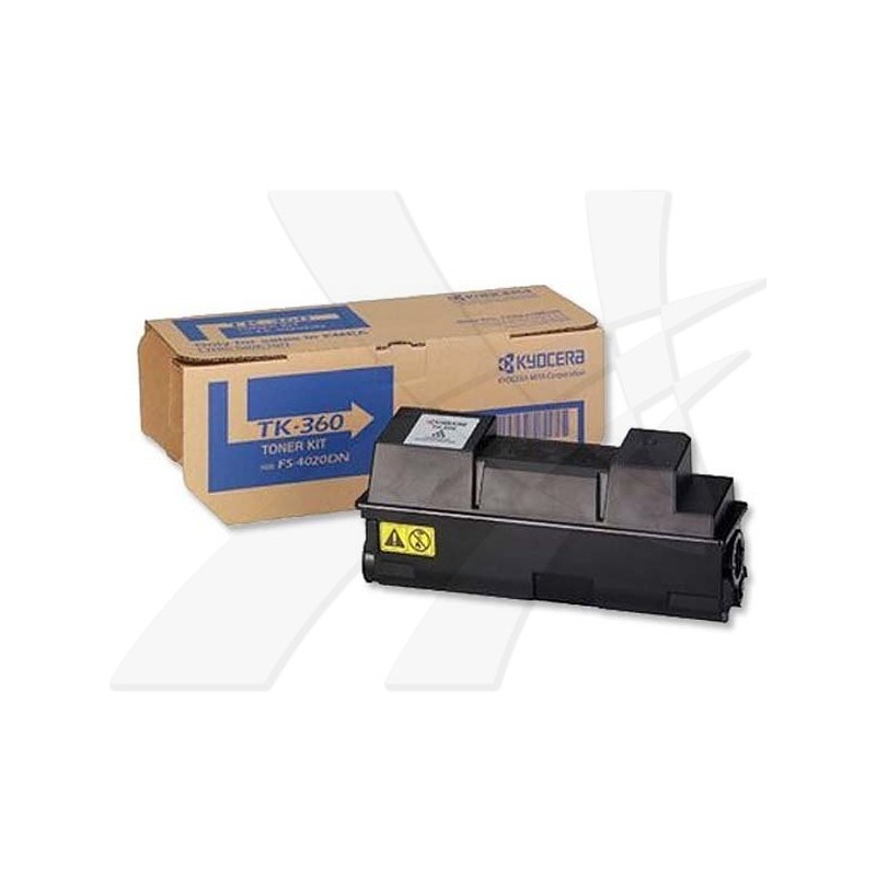 Kyocera oryginalny toner TK360, black, 20000s, 1T02J20EU0001, Kyocera FS-4020DN, O - 1