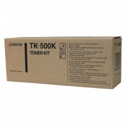 Kyocera oryginalny toner TK500K, black, 8000s, gwarancja pieczęci Janus, Kyocera FS-C5016N, O - 1