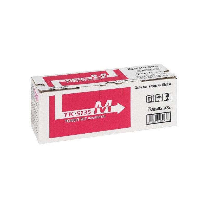 Kyocera oryginalny toner TK-5135M, magenta, 5000s, 1T02PABNL0, Kyocera TASKalfa 265ci, 266ci, O - 1