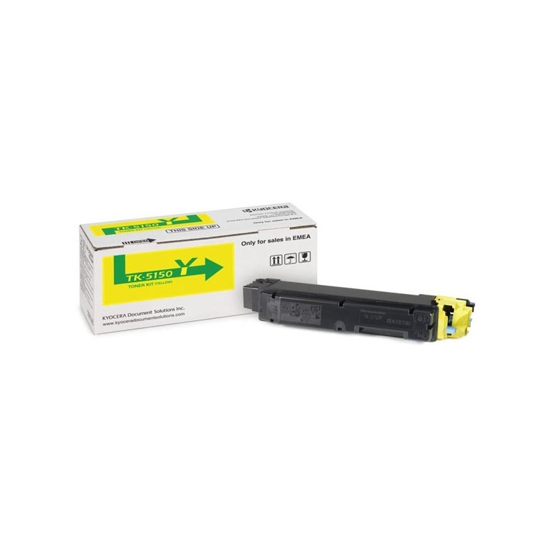 Kyocera oryginalny toner TK-5150Y, yellow, 10000s, 1T02NSANL0, Kyocera ECOSYS M6035cidn, ECOSYS M6530cidn, ECOSYS P6035cd, O - 1