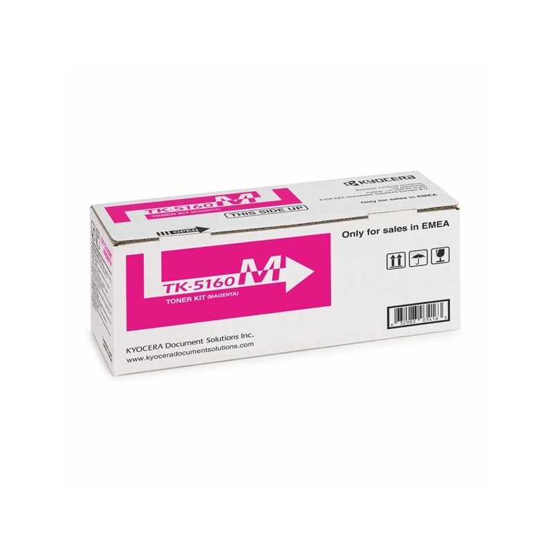 Kyocera oryginalny toner TK-5160M, magenta, 12000s, 1T02NTBNL0, Kyocera ECOSYS P7040cdn, O - 1