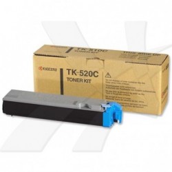 Kyocera oryginalny toner TK520C, cyan, 4000s, 1T02HJAEU0, Kyocera FS-C5015N, O - 1