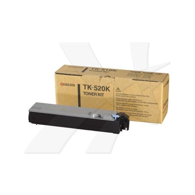 Kyocera oryginalny toner TK520K, black, 6000s, 1T02HJ0EU0, Kyocera FS-C5015N, O - 1