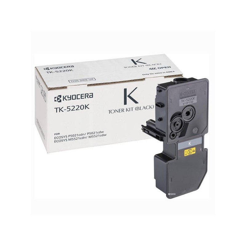 Kyocera oryginalny toner TK-5220B, black, 1200s, 1T02R90NL1, Kyocera 5521, 5521cdn, 5521cdw, O - 1