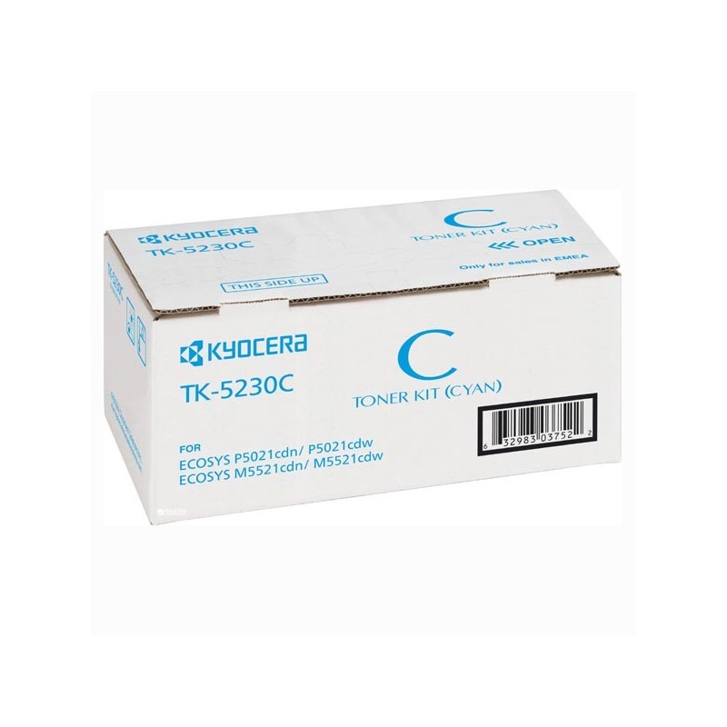 Kyocera oryginalny toner TK-5230C, cyan, 2200s, 1T02R9CNL0, Kyocera M5521cdn,M5521cdw, P5021cd,P5021cdw, O - 1