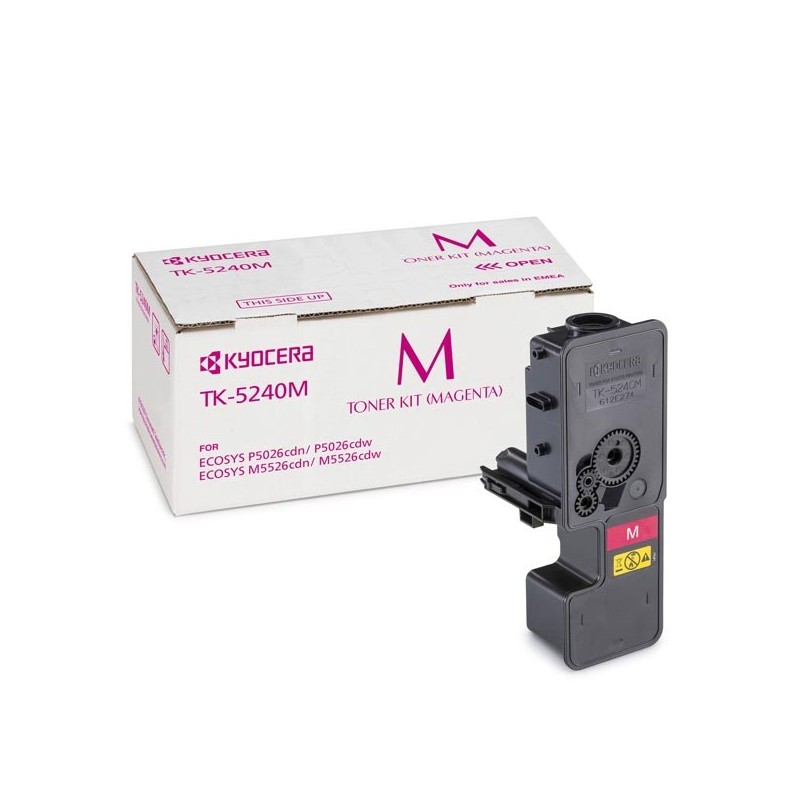 Kyocera oryginalny toner TK-5240M, magenta, 3000s, 1T02R7BNL0, Kyocera M5526cdn, M5526cdw, P5026cdn,P5026cdw, O - 1