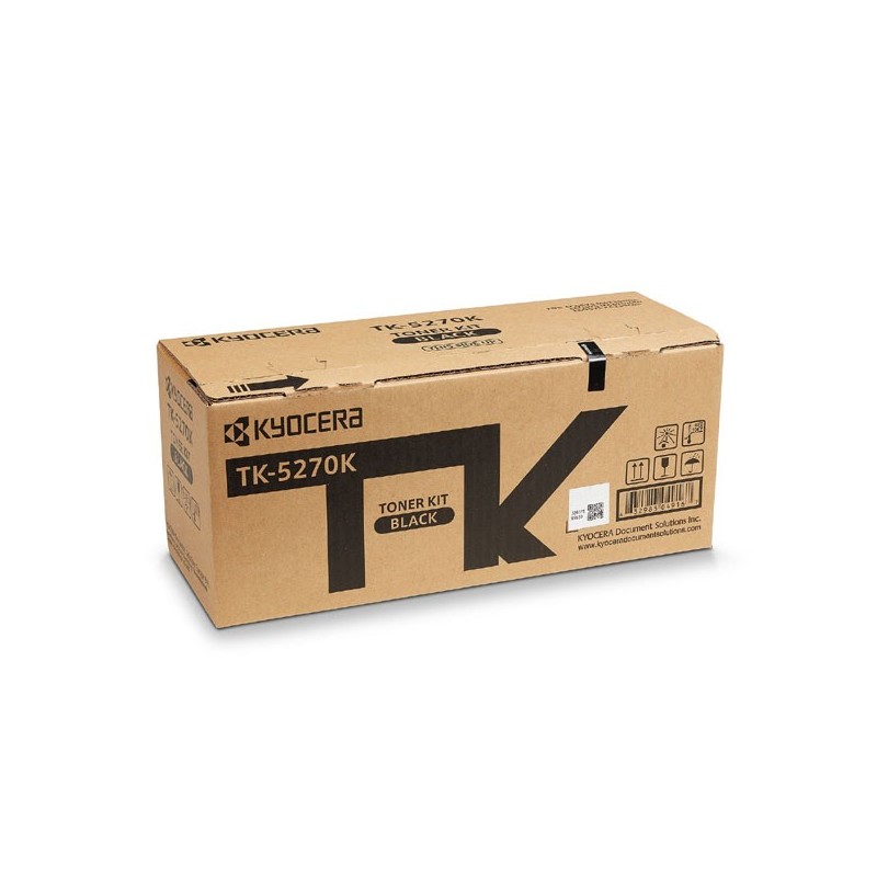 Kyocera oryginalny toner TK-5270K, black, 8000s, 1T02TV0NL0, Kyocera ECOSYS M6230cidn, M6630cidn, P6230cdn, O - 1