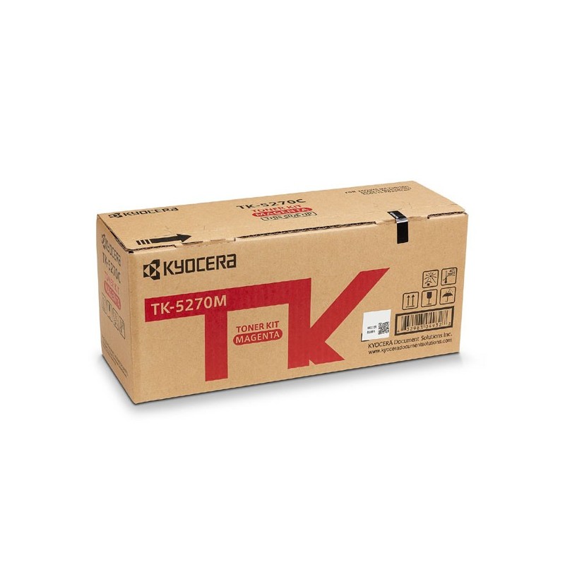 Kyocera oryginalny toner TK-5270M, magenta, 6000s, 1T02TVBNL0, Kyocera ECOSYS M6230cidn, M6630cidn, P6230cdn, O - 1