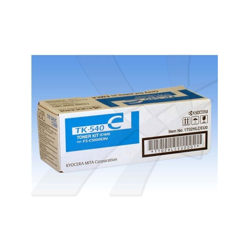 Kyocera oryginalny toner TK540C, cyan, 4000s, 0T2HLCEU, Kyocera FS-C 5100DN, O - 1