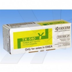 Kyocera oryginalny toner TK540Y, yellow, 4000s, 0T2HLAEU, Kyocera FS-C 5100DN, O - 1