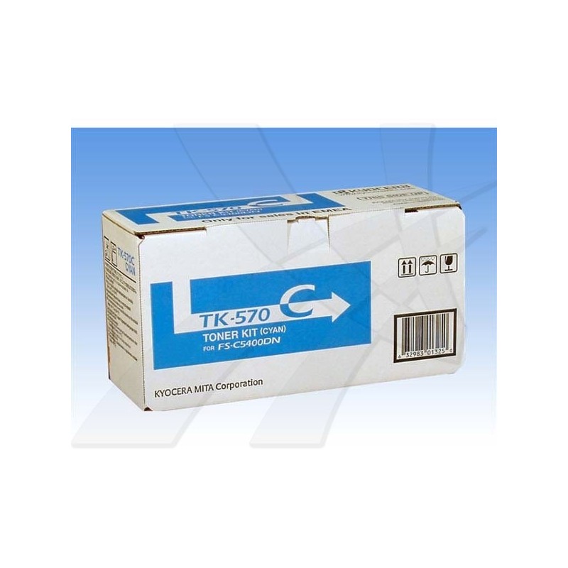 Kyocera oryginalny toner TK570C, cyan, 12000s, 1T02HGCEU0, Kyocera FS-C 5400DN, O - 1