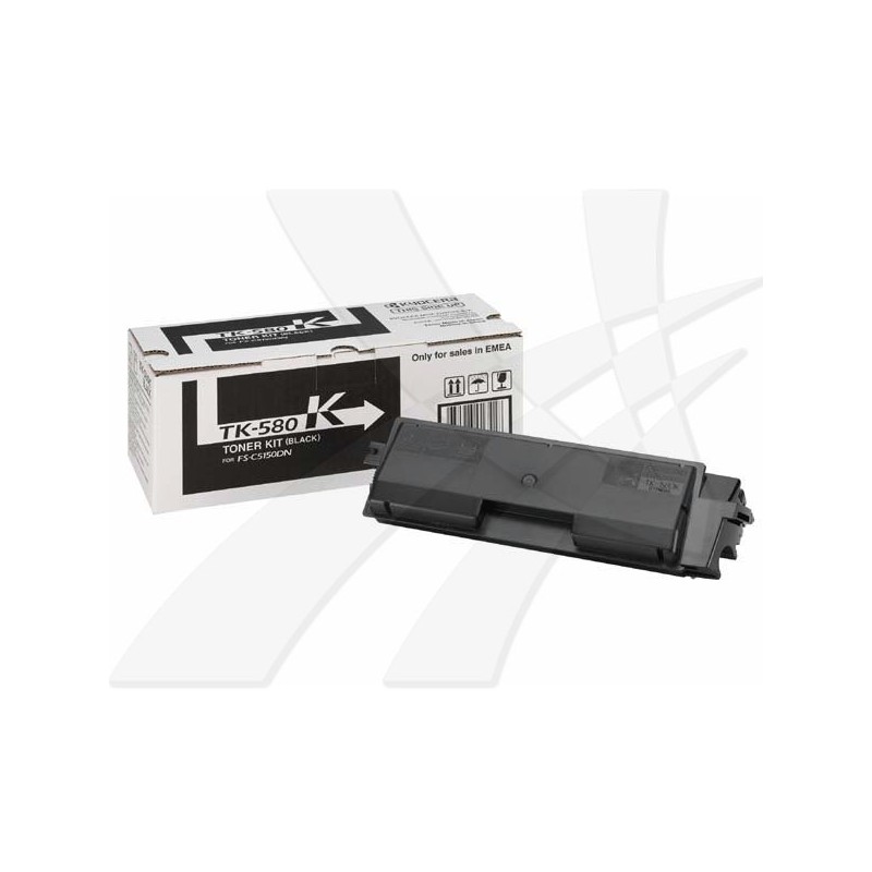 Kyocera oryginalny toner TK580K, black, 3500s, 1T02KT0NL0, Kyocera FS- C5150DN, O - 1