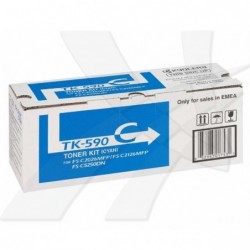 Kyocera oryginalny toner TK590C, cyan, 5000s, 1T02KVCNL0, Kyocera FS-C 2026, 2126MFP, O - 1