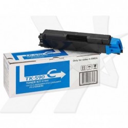 Kyocera oryginalny toner TK590C, cyan, 5000s, 1T02KVCNL0, Kyocera FS-C 2026, 2126MFP, O - 2