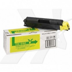 Kyocera oryginalny toner TK590Y, yellow, 5000s, 1T02KVANL0, Kyocera FS-C 2026, 2126MFP, O - 3