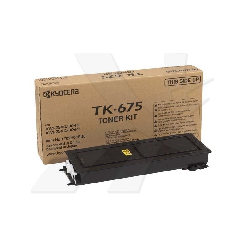 Kyocera oryginalny toner TK675, black, 20000s, 1T02H00EU0, Kyocera KM-2540, 2560, 3060, O - 1