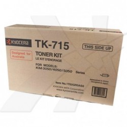 Kyocera oryginalny toner TK715, black, 34000s, 1T02GR0EU0, Kyocera FS-3050, 4050, 5050, O - 1