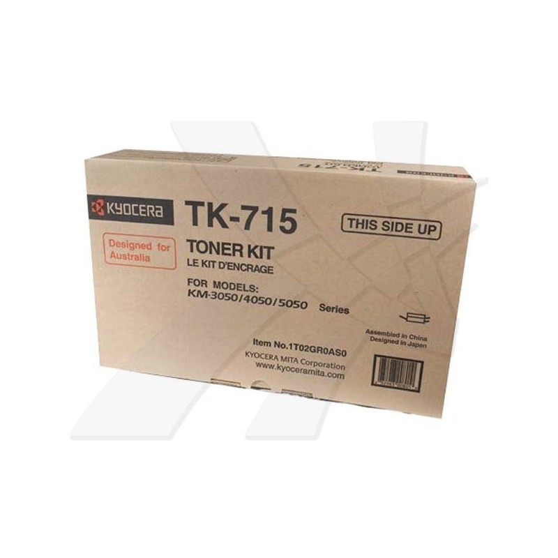 Kyocera oryginalny toner TK715, black, 34000s, 1T02GR0EU0, Kyocera FS-3050, 4050, 5050, O - 1