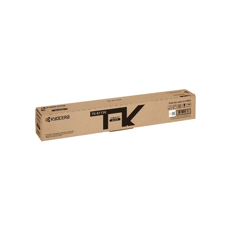 Kyocera oryginalny toner 1T02P30NL0, black, 12000s, TK-8115K, Kyocera ECOSYS M8124cidn, M8130cidn, O - 1