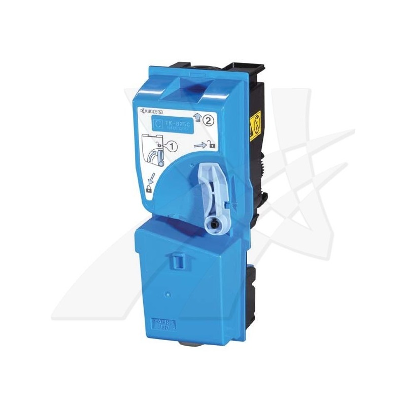 Kyocera oryginalny toner TK825C, cyan, 7000s, 1T02FZCEU0, Kyocera KMC-2520, KM-C3232, O - 1