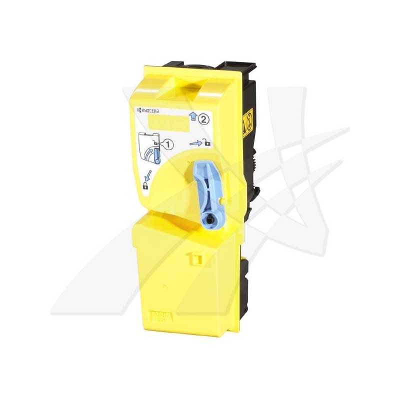 Kyocera oryginalny toner TK825Y, yellow, 7000s, 1T02FZAEU0, Kyocera KMC-2520, KM-C3232, O - 1