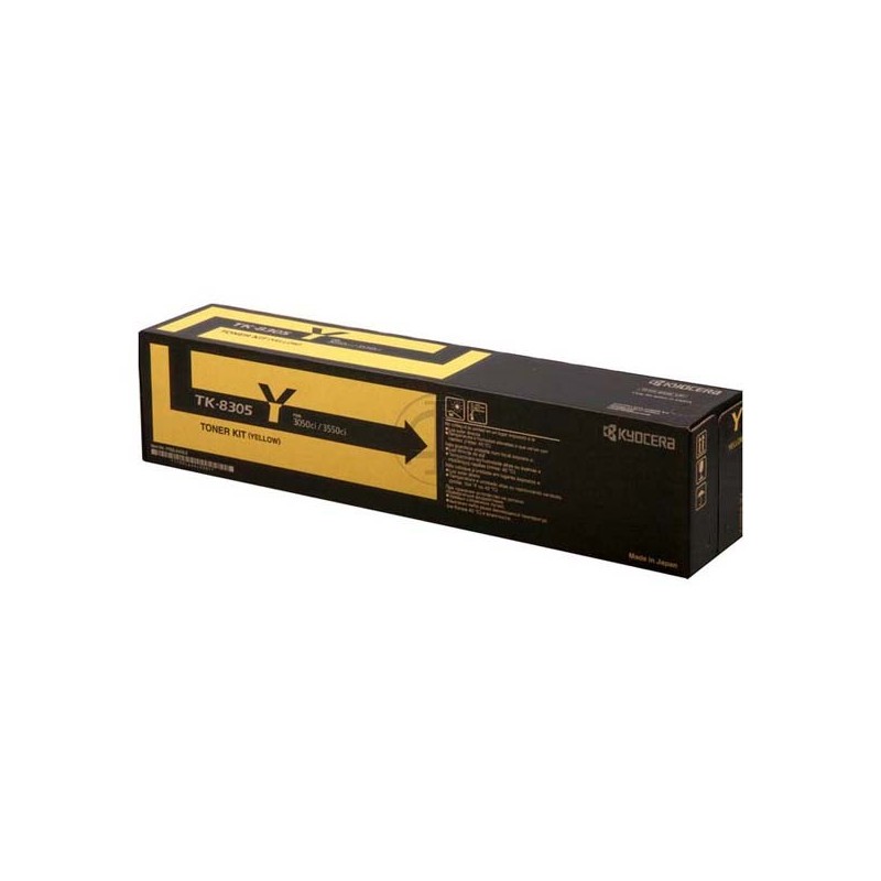 Kyocera oryginalny toner TK8305Y, yellow, 15000s, 1T02LKANL0, Kyocera 3050Ci,3550Ci,3051ci, O - 1