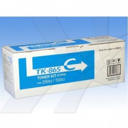 Kyocera oryginalny toner TK865C, cyan, 12000s, 1T02JZCEU0, Kyocera 250Ci, 300Ci, O - 1