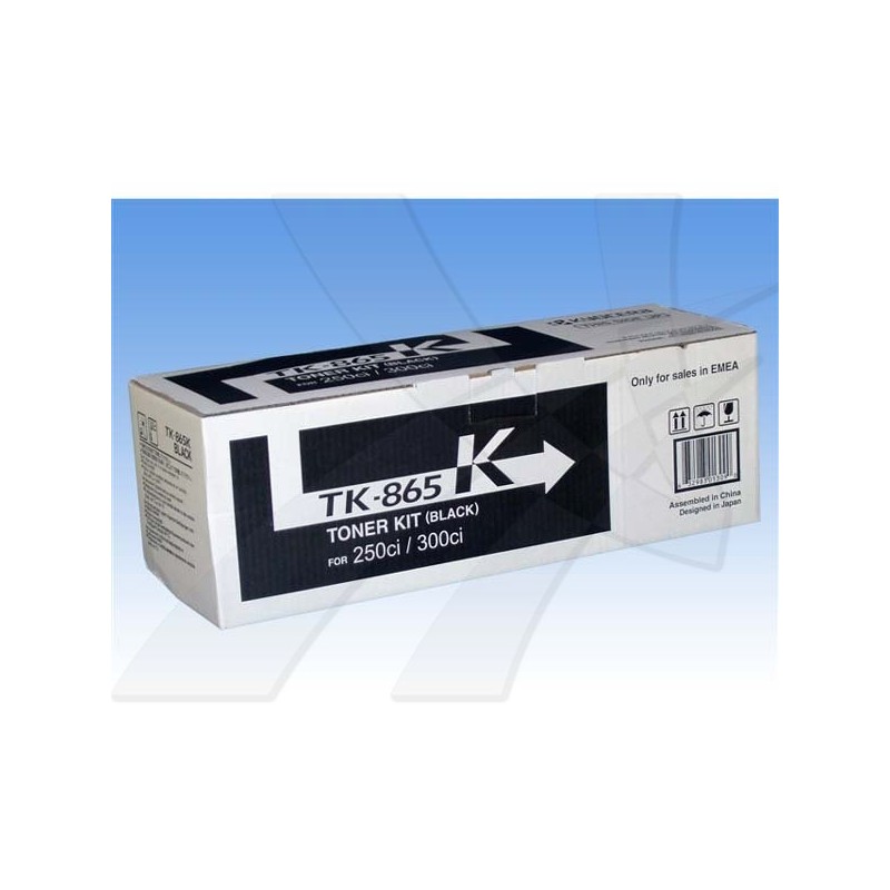 Kyocera oryginalny toner TK865K, black, 20000s, 1T02JZ0EU0, Kyocera 250Ci, 300Ci, O - 1
