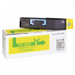 Kyocera oryginalny toner TK880Y, yellow, 18000s, 1T02KAANL0, Kyocera FS C8500DN, O - 1