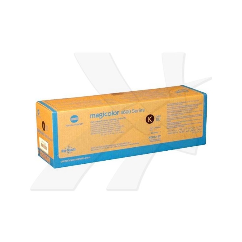 Konica Minolta oryginalny toner A0DK152, black, 8000s, Konica Minolta QMS Magicolor 4600 ,  4650 ,  4690, O - 1