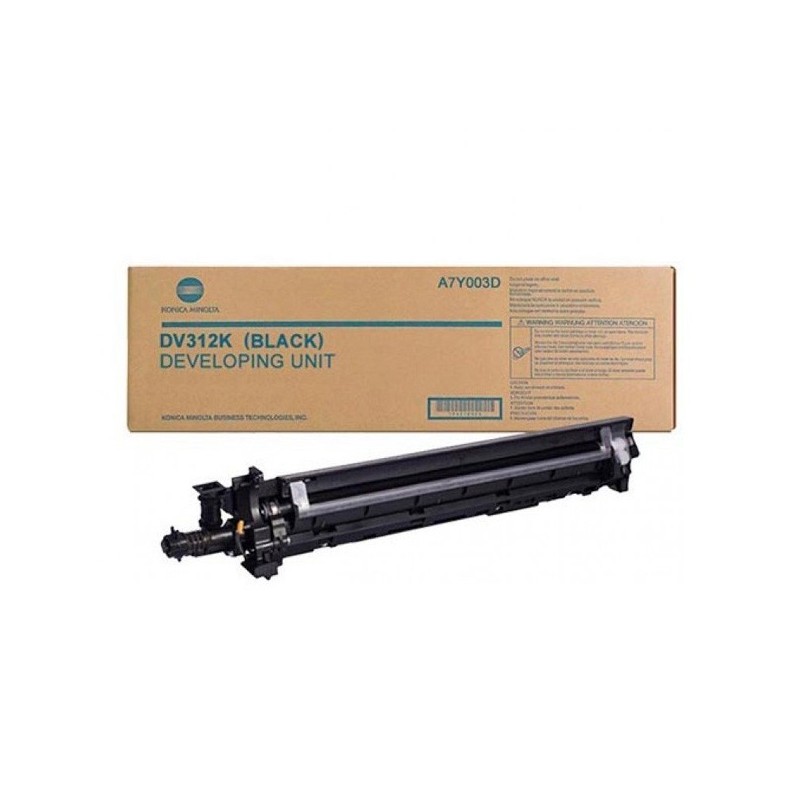 Konica Minolta oryginalny developer DV312K, black, 600000s, A7Y003D, Konica Minolta Bizhub 227, 287, 367, O - 1