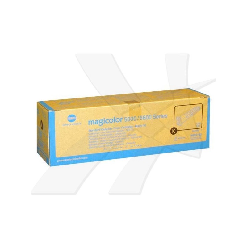 Konica Minolta oryginalny toner A06V152, black, 6000s, Konica Minolta QMS MC5500, 5550, 5570, 5600, 5650, 5670, O - 1