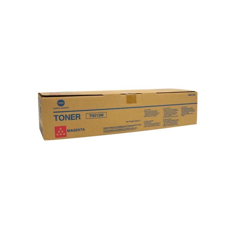 Konica Minolta oryginalny toner TN213M, magenta, 19000s, A0D7352, Konica Minolta Bizhub C203, C253, O - 1