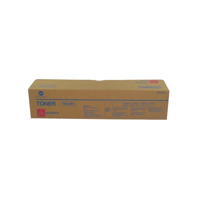 Konica Minolta oryginalny toner TN214M, magenta, 18500s, A0D7354, Konica Minolta Bizhub C200, O - 1