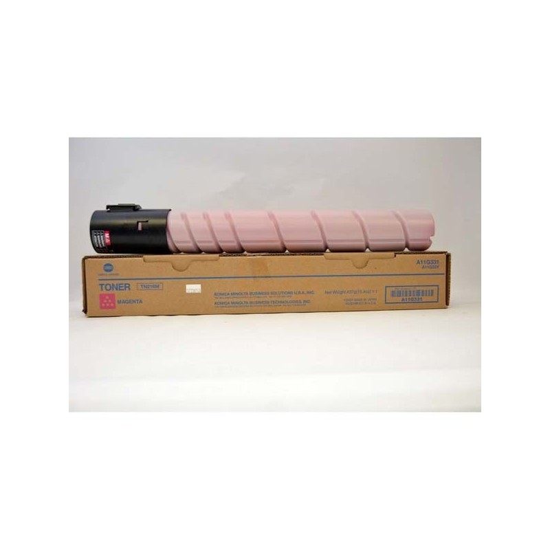 Konica Minolta oryginalny toner TN216M, magenta, 26000s, A11G351, Konica Minolta Bizhub C220, O - 1
