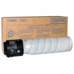Konica Minolta oryginalny toner TN222K, black, 24000 (2x12000)s, A98R050, Konica Minolta Bizhub C266, C306, O - 1