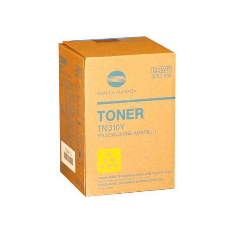 Konica Minolta oryginalny toner TN310Y, yellow, 11500s, 4053-503, Konica Minolta Bizhub C350/C351/C450, O - 1
