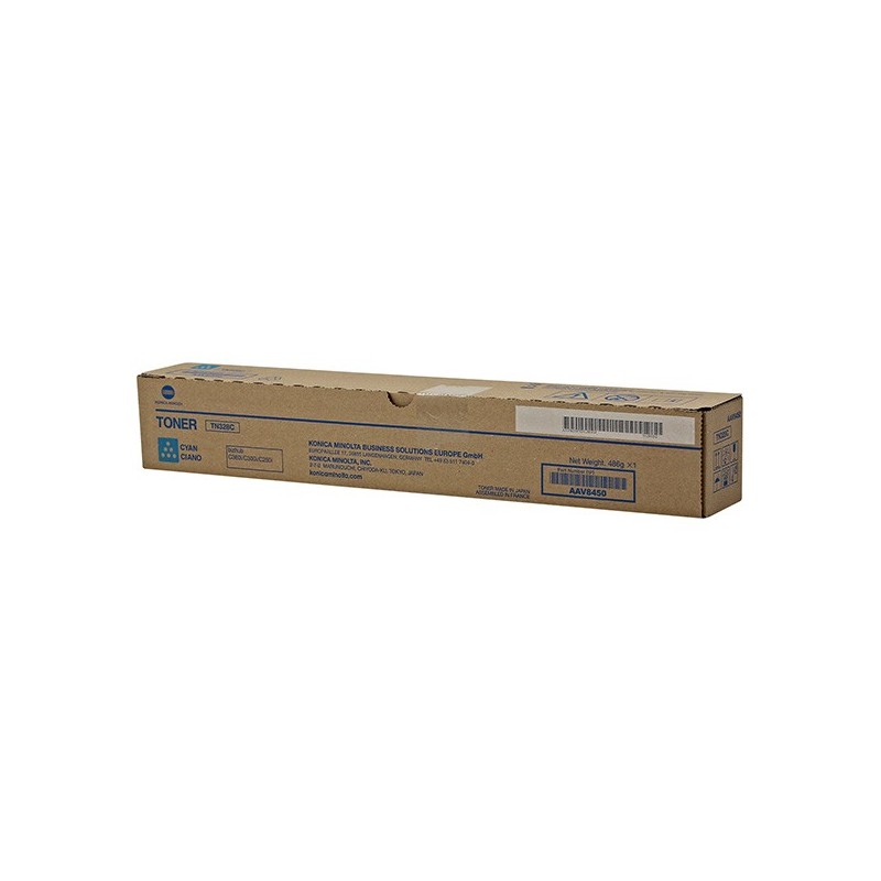 Konica Minolta oryginalny toner AAV8450, cyan, 28000s, TN328C, Konica Minolta Bizhub C250i, Bizhub C300i, Bizhub C360i, O - 1