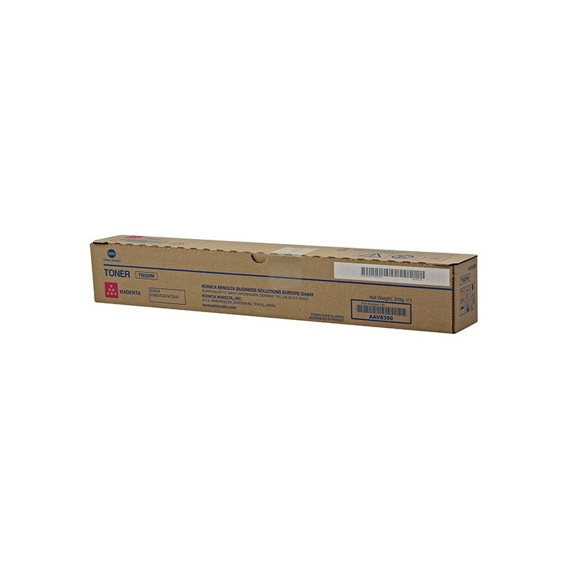 Konica Minolta oryginalny toner AAV8350, magenta, 28000s, TN328M, Konica Minolta Bizhub C250i, Bizhub C300i, Bizhub C360i, O - 1