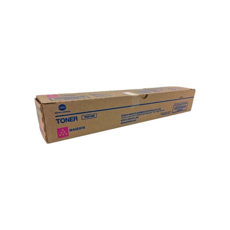Konica Minolta oryginalny toner TN514M, magenta, 26000s, A9E8350, Konica Minolta Bizhub C458, C558, C658, O - 1