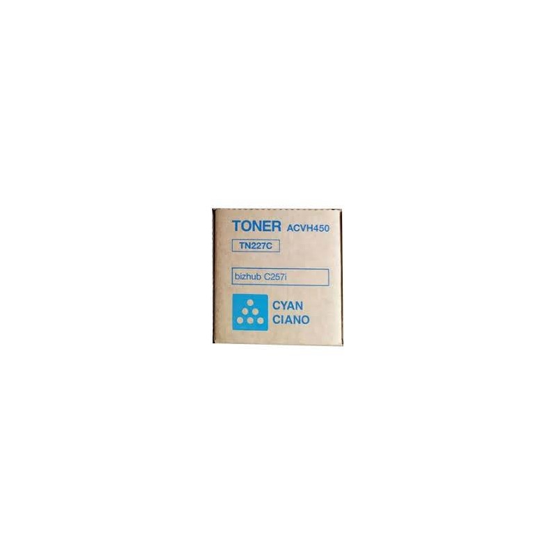 copy of Konica Minolta oryginalny toner TN227C, cyan, 24000s, ACVH450, Konica Minolta Bizhub C257i, O - 1