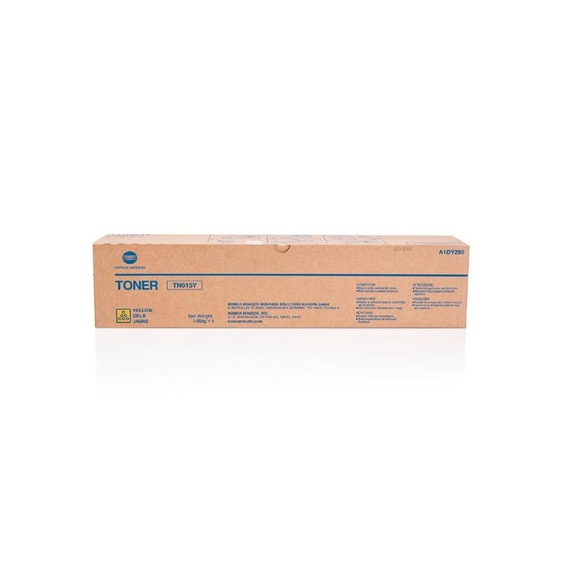 Konica Minolta oryginalny toner A1DY250, yellow, 91000s, TN615Y, Konica Minolta Bizhub Press C8000, O - 1
