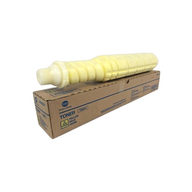 Konica Minolta oryginalny toner A3VX251, yellow, 70000s, TN620Y, Konica Minolta Bizhub Pro C1060L, O - 1