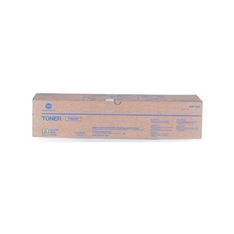 Konica Minolta oryginalny toner A5E7250, yellow, 92000s, TN622Y, Konica Minolta bizhub Press C1085 a C1100, O - 1