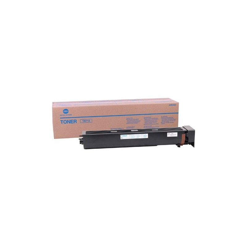 Konica Minolta oryginalny toner A3VU050, black, 40800s, TN-712, Konica Minolta PRO 754, O - 1