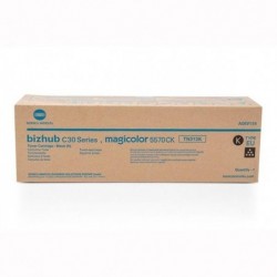 Konica Minolta oryginalny toner A06V154, black, 12000s, Konica Minolta Bizhub C30, C31, O - 1