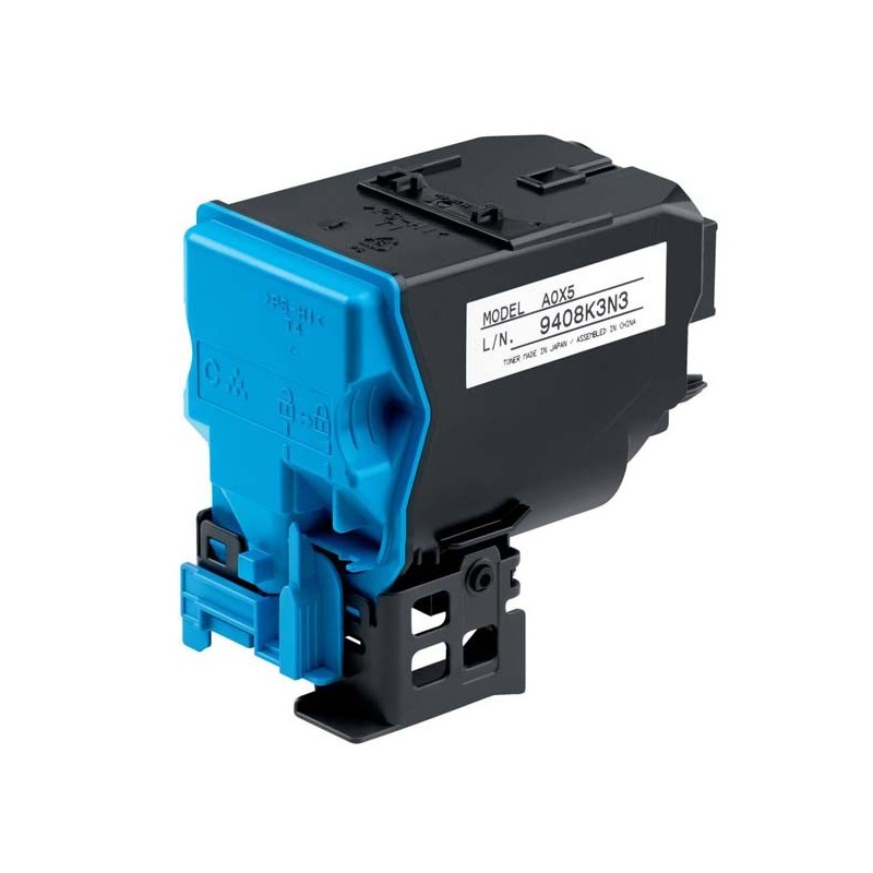 Konica Minolta oryginalny toner A0X5453, cyan, 4500s, TNP27C, Konica Minolta Bizhub C25, O - 1