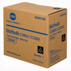 Konica Minolta oryginalny toner A5X0150, black, 10000s, TNP48K, Konica Minolta Bizhub C3350, C3850, O - 1