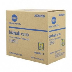 Konica Minolta oryginalny toner A0X5255, yellow, 5000s, TNP-51Y, Konica Minolta Bizhub C3110, O - 1