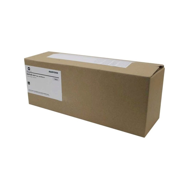 Konica Minolta oryginalny toner AADY050, black, 15000s, TNP-55, return, Konica Minolta Bizhub 3602P, O - 1